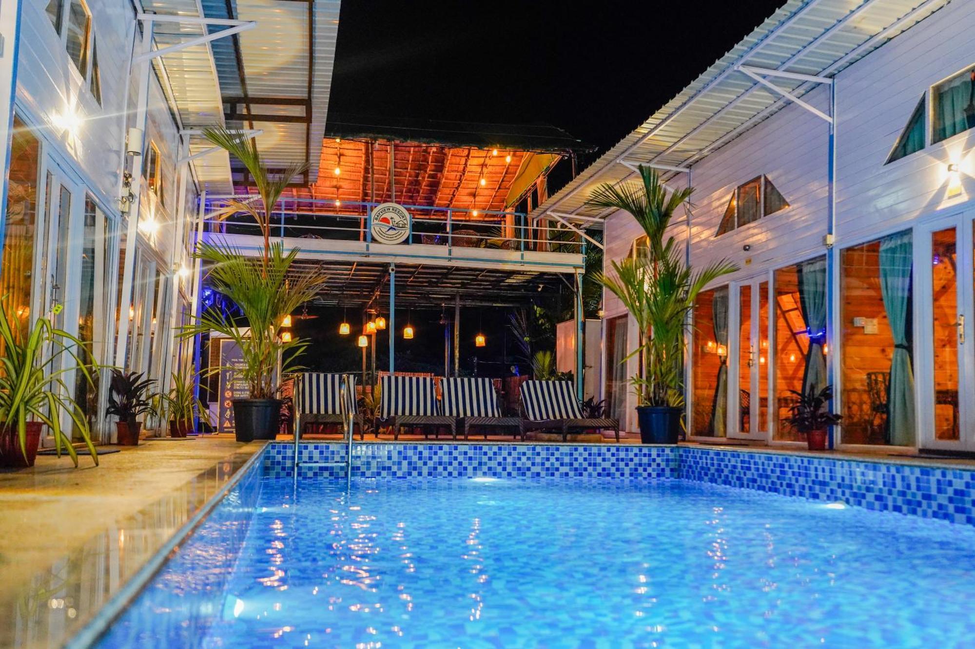 Bayview Cottage Pool Anjuna Exterior foto
